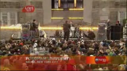 U2 - Live at Fordham Univercity