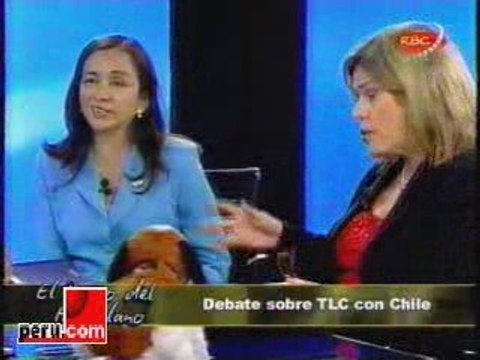 Mercedes Aráoz y Marisol Espinoza debaten TLC con Chile - 1