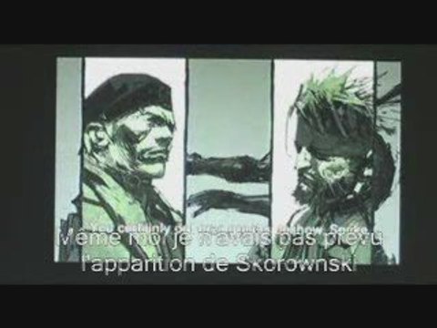 Metal gear RAXA - METAL GEAR PORTABLE OPS (vostfr)