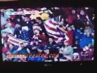 USA VS MEXICO soccer game slap smack cachetada