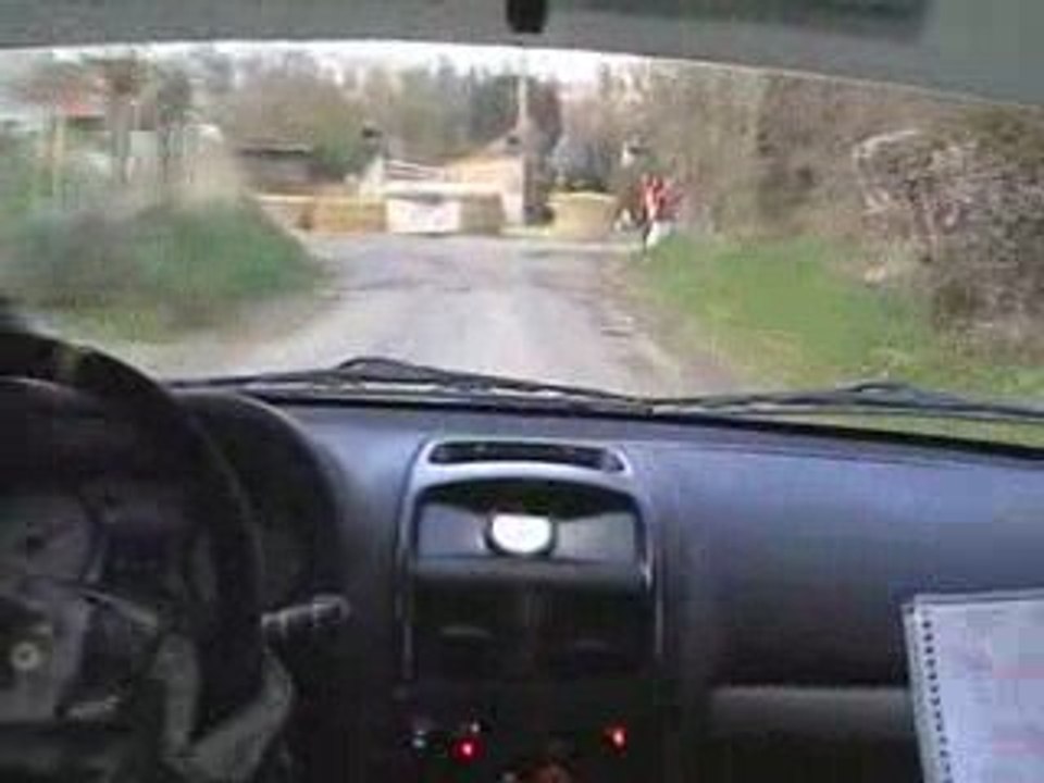Rallye des marais 2009 es 4 en clio ragnotti