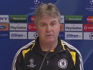 Guus Hiddink on Chelsea's game with Juventus