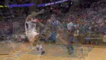 NBA Hawks center Al Horford Block Rasual Butler in the paint