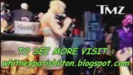 Paris Hilton singing in celebration of his birthday