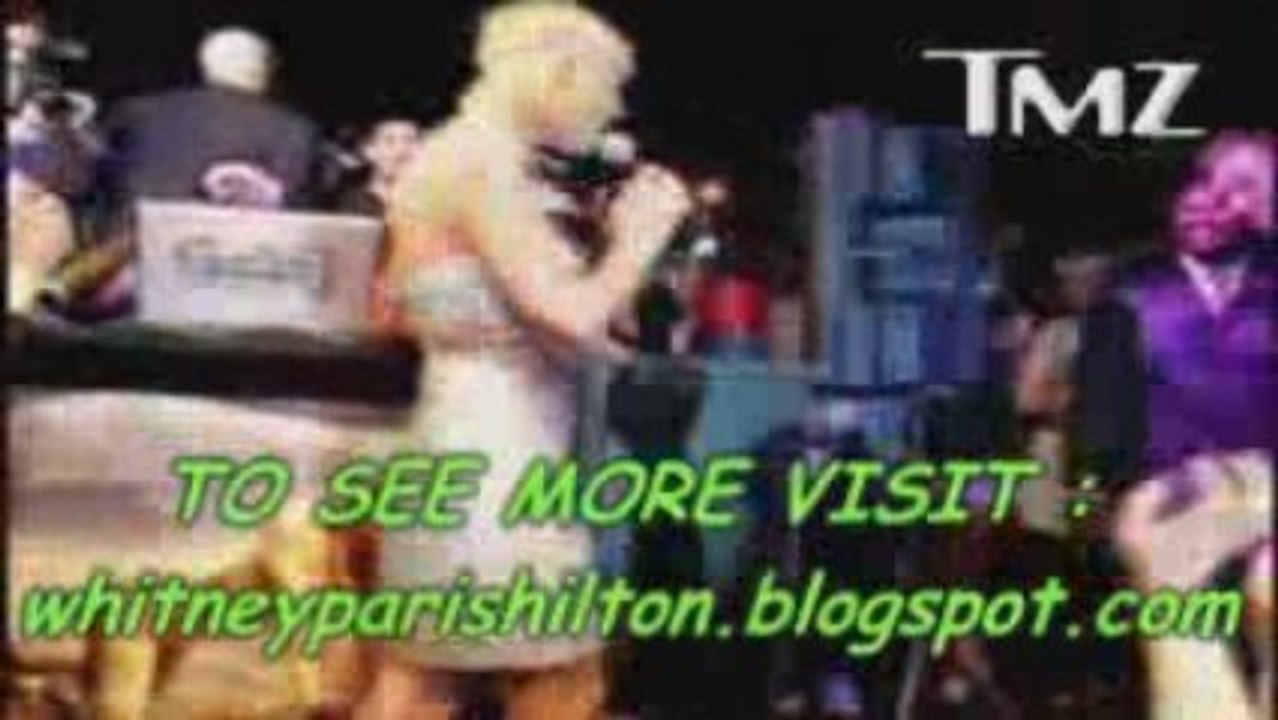 Paris Hilton singing in celebration of his birthday