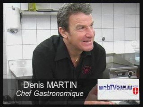 Recette gourmande avec Denis Martin