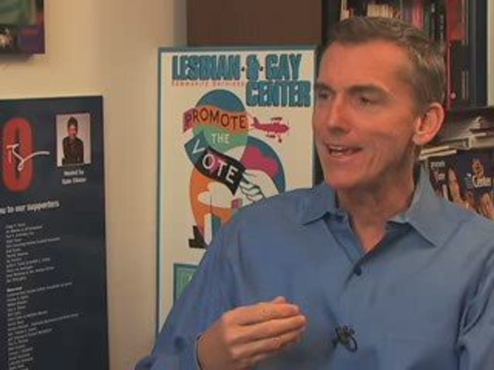 Richard Burns with Diana Leo on first years at the Center