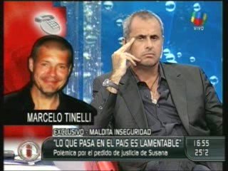 Marcelo Tinelli en intrusos