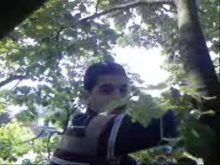 passage de branche debout 4-5m du sol