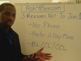 The Phone Broadcast Club - Reasons Not To Join PBC