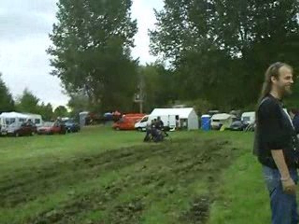 FOUR ON A UNIMOTORCYCLE