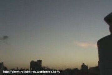 Chemtrails sobre Buenos Aires 10-03-2009