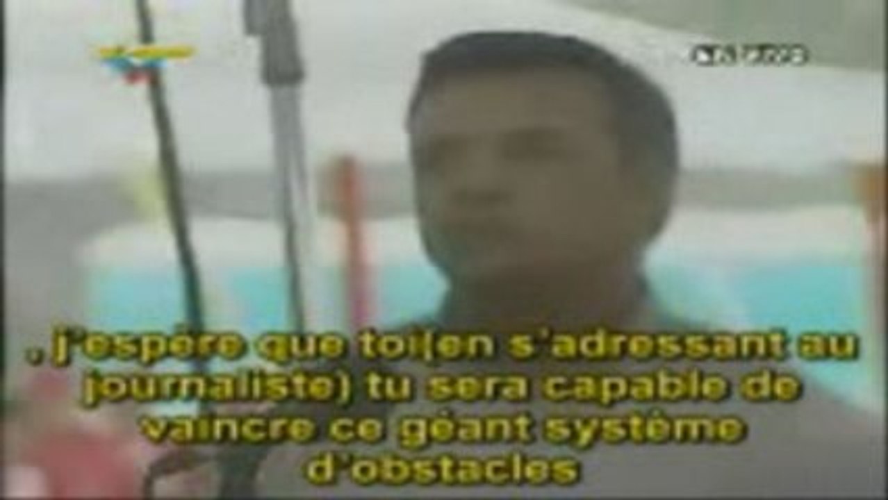 Chavez parle de la France en fr