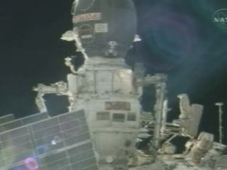 Download Video: Astronauts prepare the International Space Station