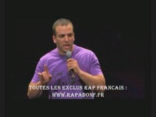 Il se moque des rappeurs Sefyu, 113, Sniper www.rapadonf.fr