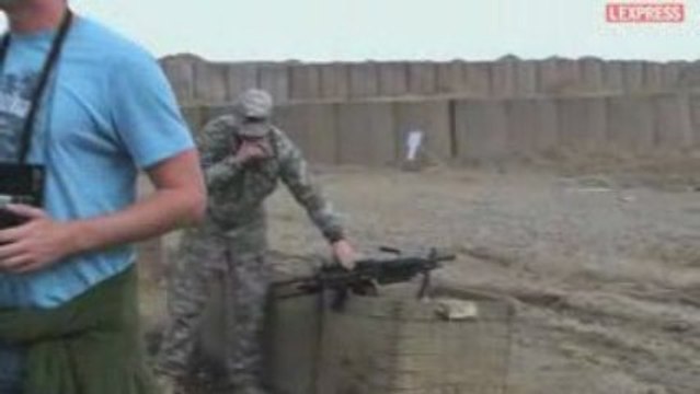 Démonstration de tirs à Ghazni