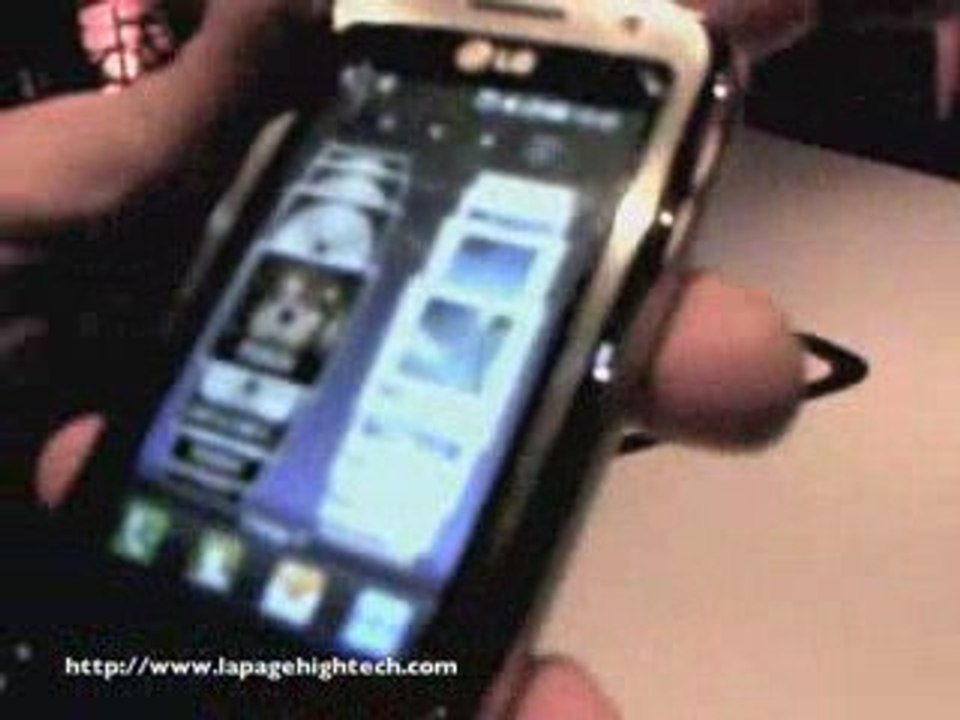 Présentation du LG Arena