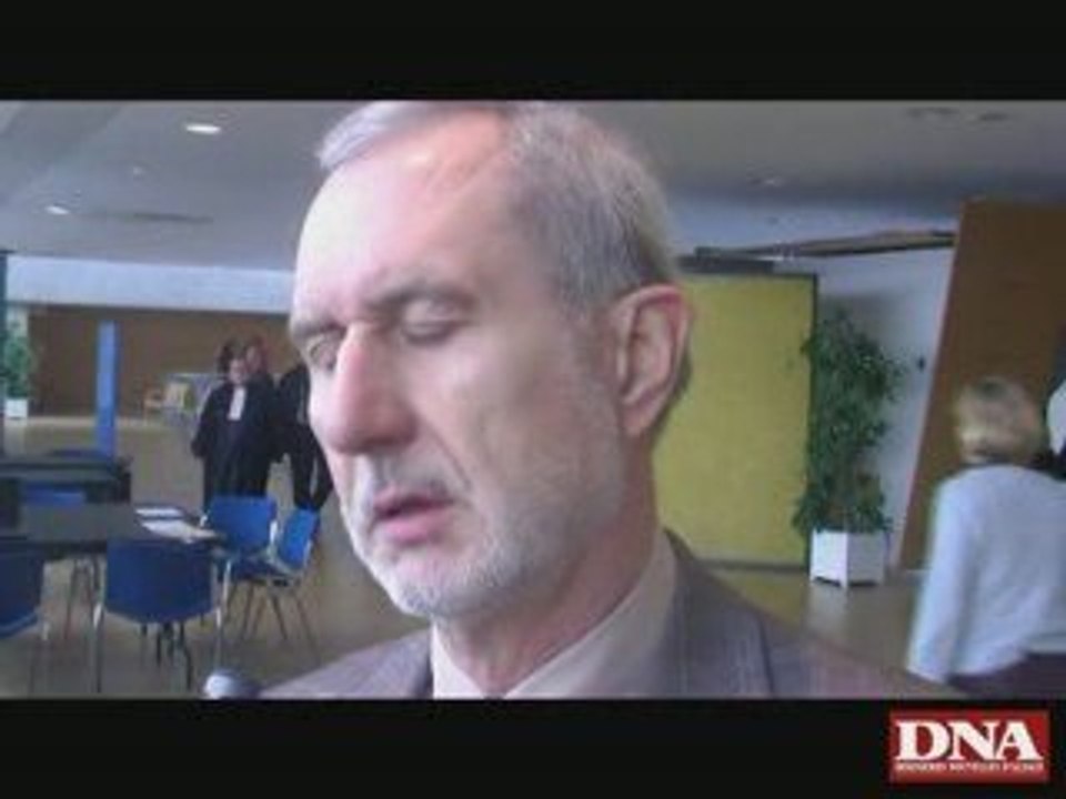 Yves Colliou au procès de la rue de la Martre à Mulhouse