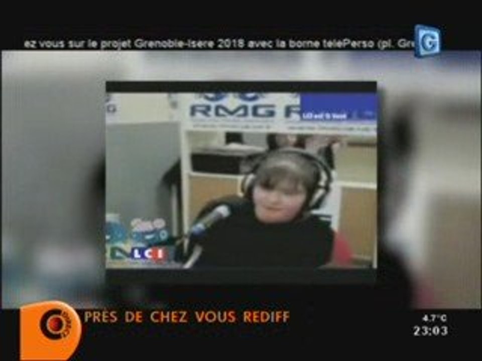 RMG Invité sur Télé GRENOBLE pour l'affaire Amandine