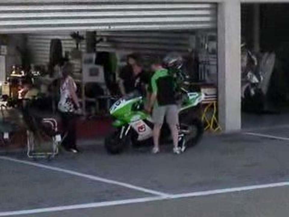 Arrivé course de Ledenon après une grosse chute.