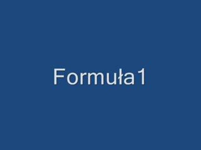 FORMUŁA 1