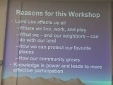Intro to Land Use Planning Workshop