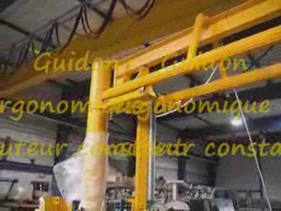 Manipulateur rigide sous potence