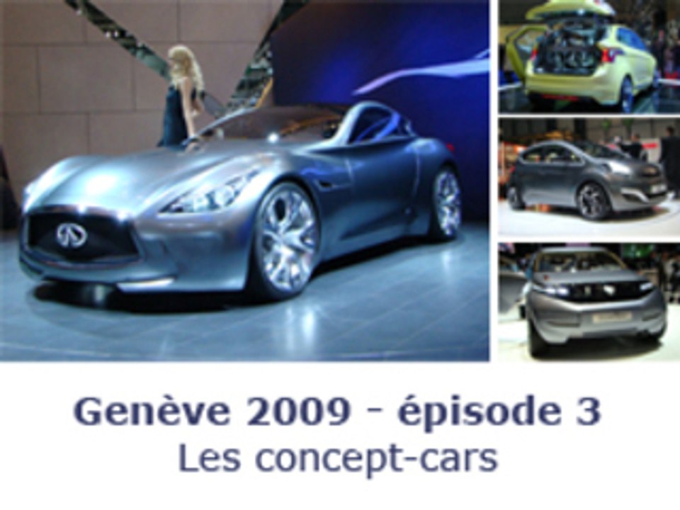 Genève 2009 : les concept cars