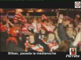 Athletic - Sevilla - Semifinal Copa 2009 - La celebracion