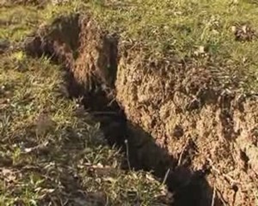 Glissement de terrain