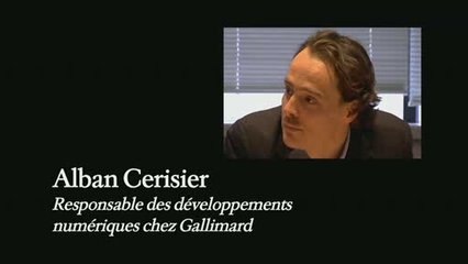 Livre électronique, Alban Cerisier, numérisation et édition