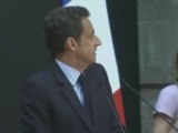 French President Nicolas Sarkozy, official Visit Mexico City