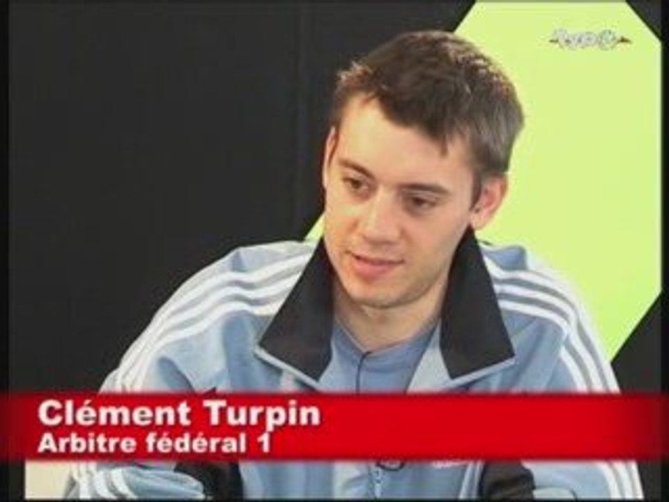 Clément Turpin, arbitre de foot national