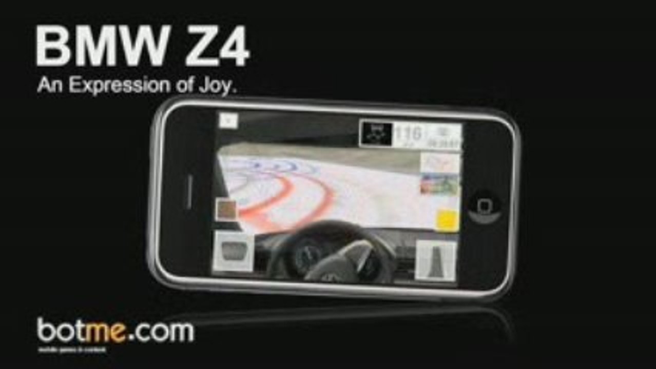 New BMW Z4 game for the iPhone and iPod
