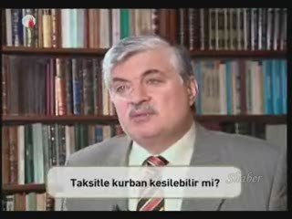 Taksitle kurban kesilir mi