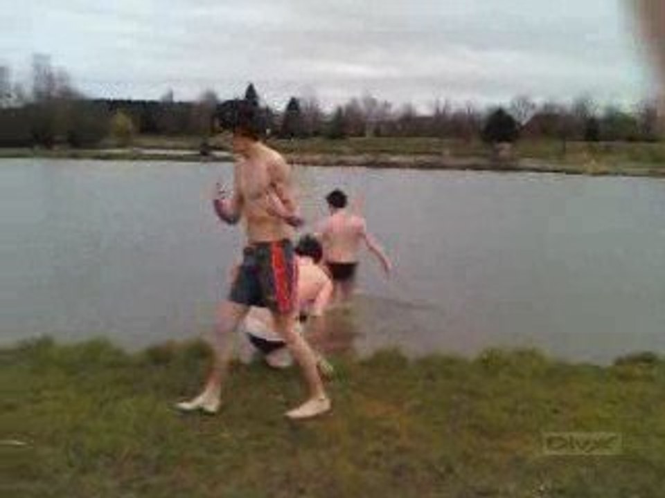 baignade au lac