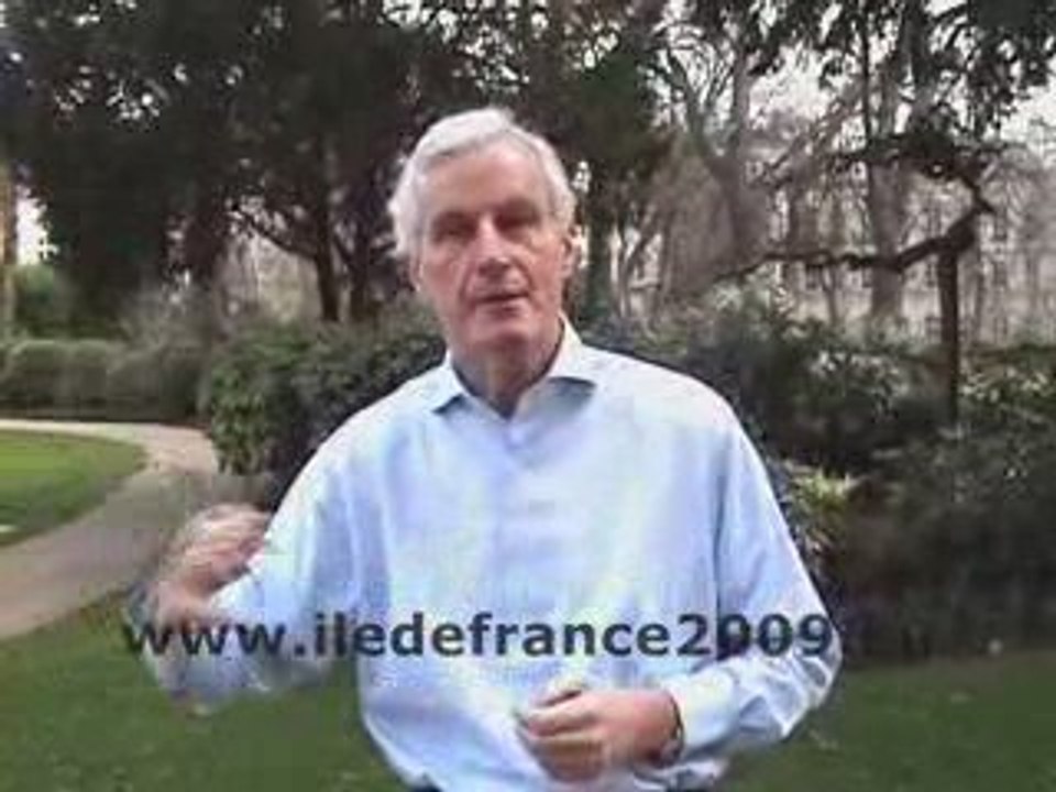 Message de Michel Barnier - 12 mars 2009