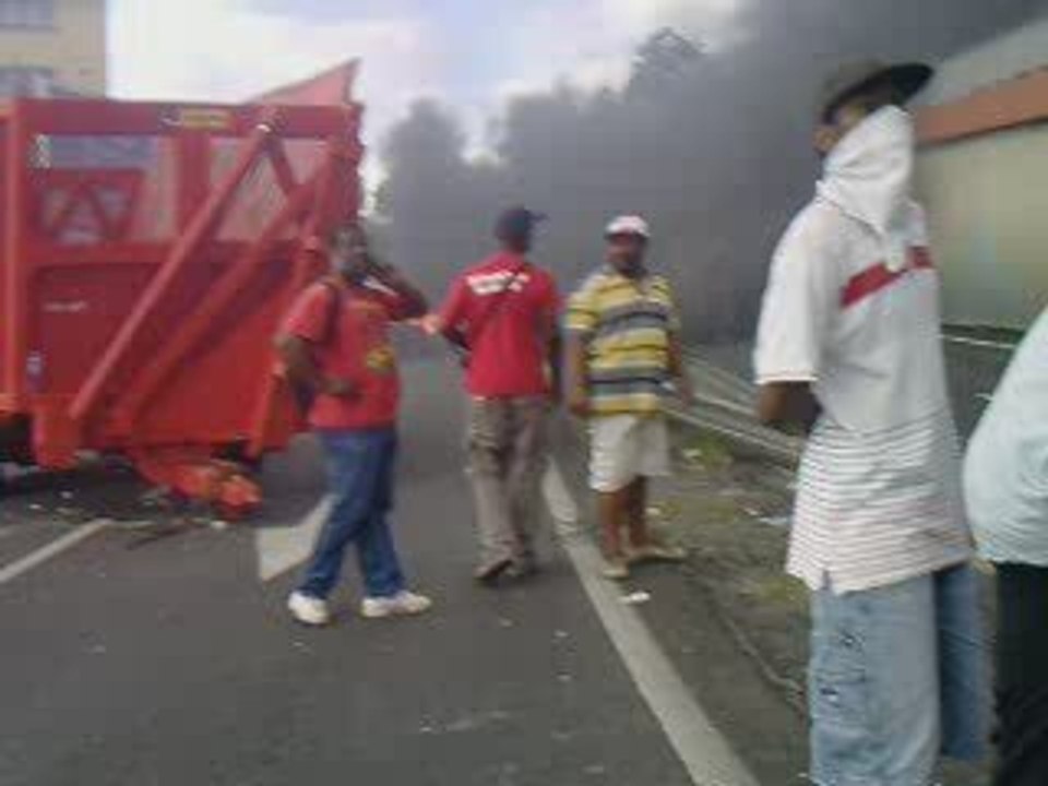 incidents,emeutes martinique
