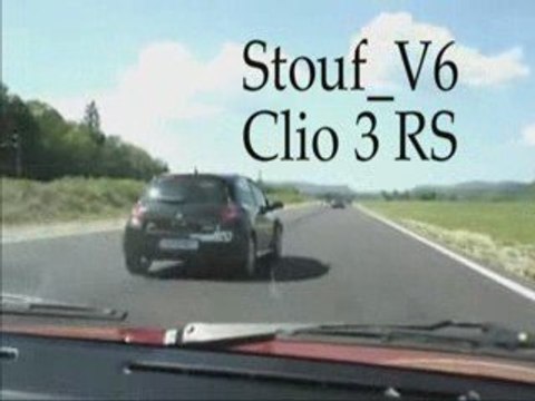 Souvenir de Géoparc en Clio 3 RS