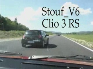 Souvenir de Géoparc en Clio 3 RS
