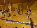 Basket : exploit de Cambrai face à Tourcoing