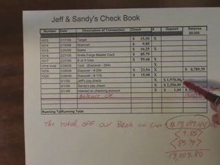 Free Excel balance your {checkbook calculator} 2 to 3 sec