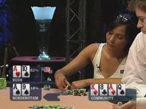 Poker EPT 1 Monte Carlo Bush plays well vs Nordenstam