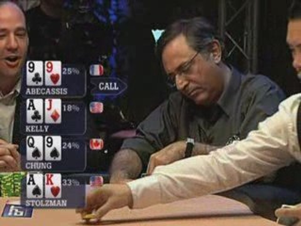 Poker EPT 1 Chung is eliminated