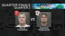 QFinale du Quiksilver pro GoldCoast (Fanning vs Hobgood)