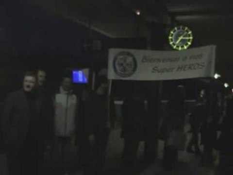 Montceau 41 pour l'Afrique de retour (Montceau les Mines