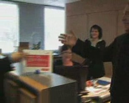 Déplacement François Bayrou Bordeaux 05 mars 2009