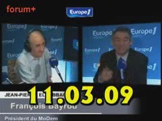 ITW  de Francois Bayrou (11.03.09)
