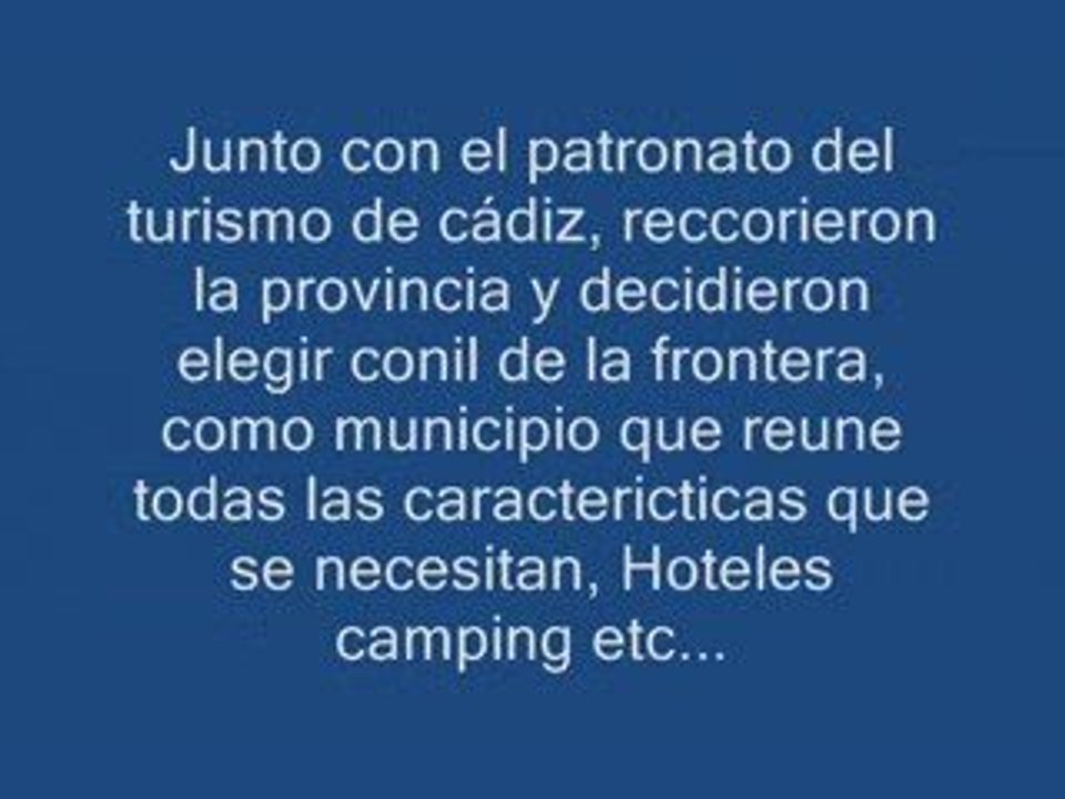 TROFEO CONIL
