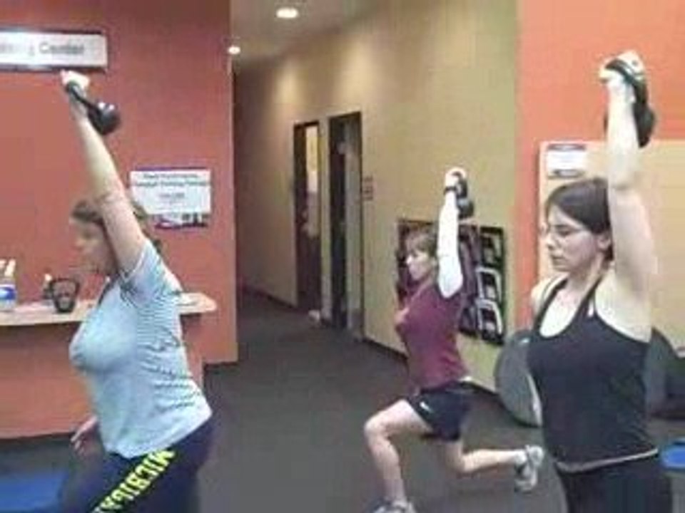 Synergy Kettlebell Training- Overhead KB Up/Dwns